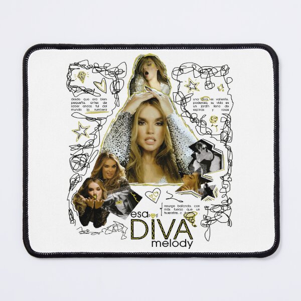 Item preview, Esa Diva (Melody) - Eurovision 2025 Fanart Design designed and sold by Lea Surkor.