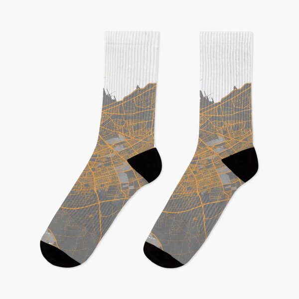Item preview, Casablanca City Map of Morocco - Bauhaus designed and sold by deMAP.