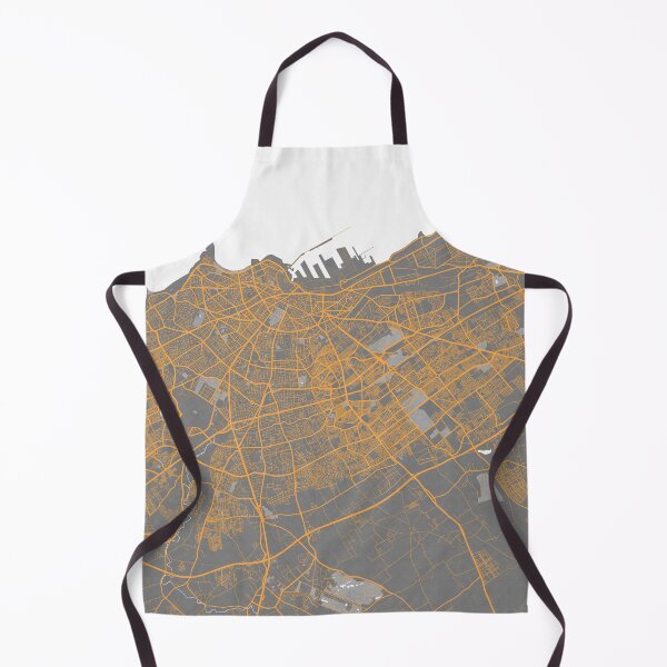 Item preview, Casablanca City Map of Morocco - Bauhaus designed and sold by deMAP.