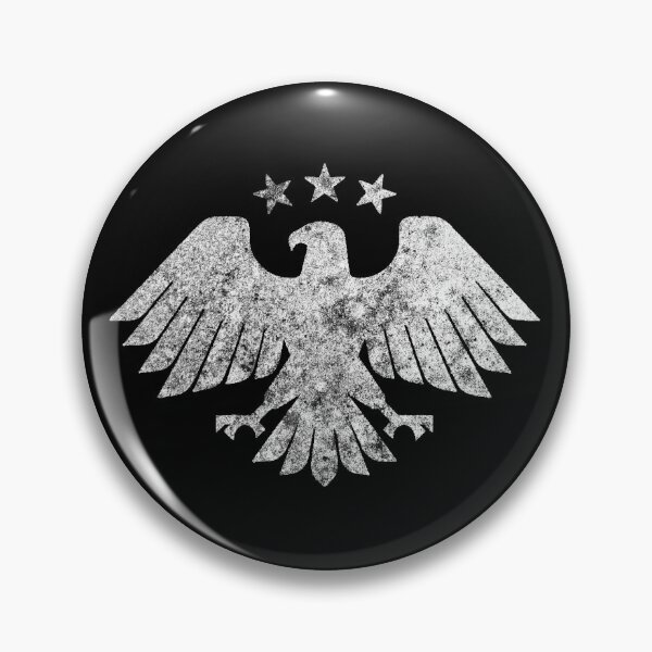 Item preview, Retro White Syrian Eagle Emblem designed and sold by LavaKunst.