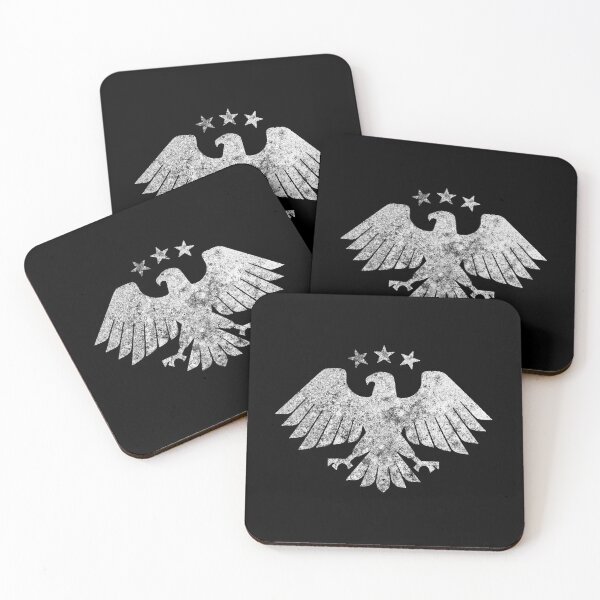 Item preview, Retro White Syrian Eagle Emblem designed and sold by LavaKunst.