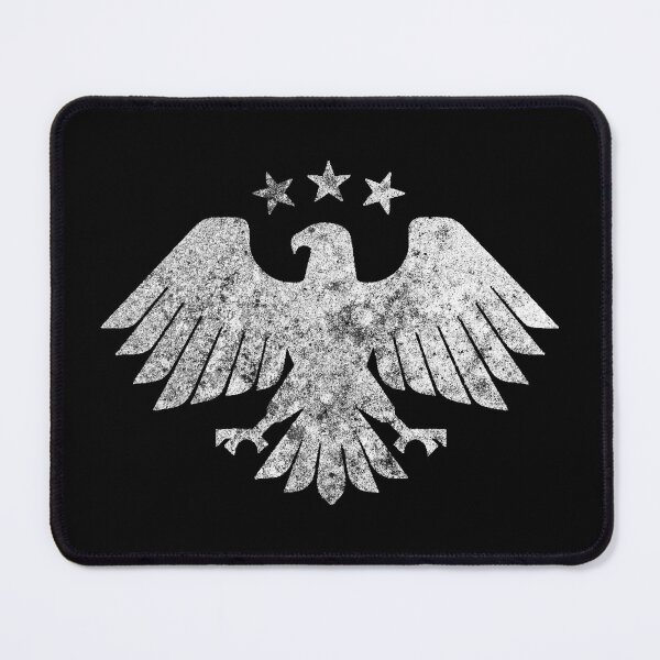 Item preview, Retro White Syrian Eagle Emblem designed and sold by LavaKunst.