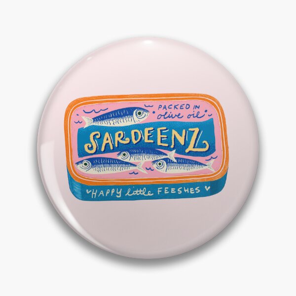 Item preview, Sardeenz Sardine Tin designed and sold by toastedpixels.