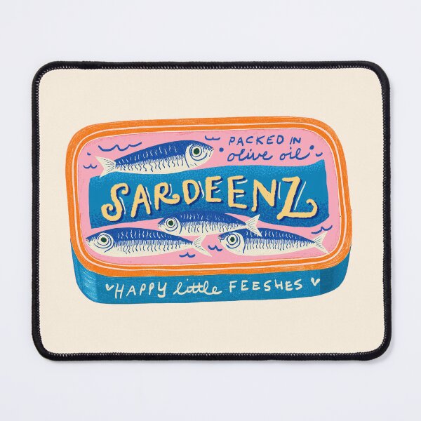 Item preview, Sardeenz Sardine Tin designed and sold by toastedpixels.