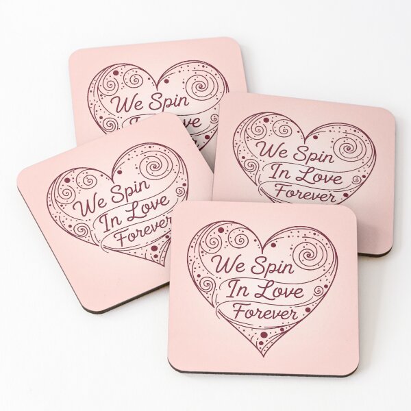Item preview, We Spin In Love Forever Swirl Heart designed and sold by Owcomm.
