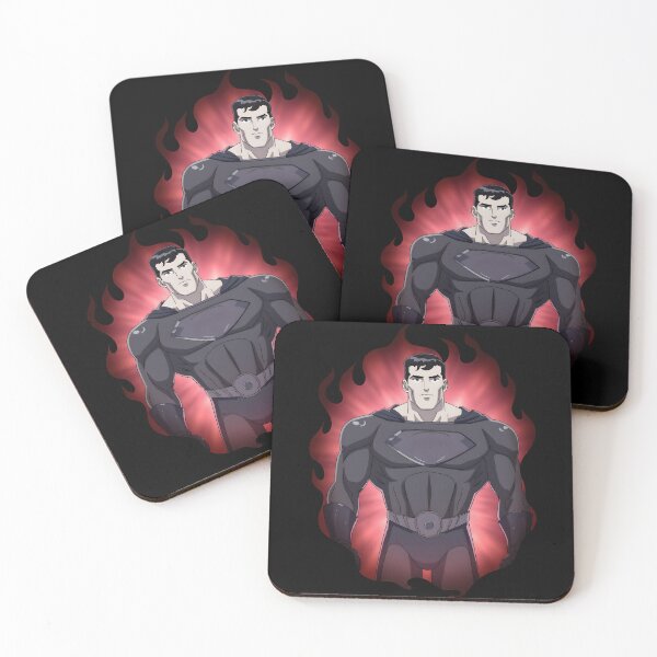 Item preview, Dark Flame Hero Portrait – Bold Comic Style with Red Aura designed and sold by Field-23.