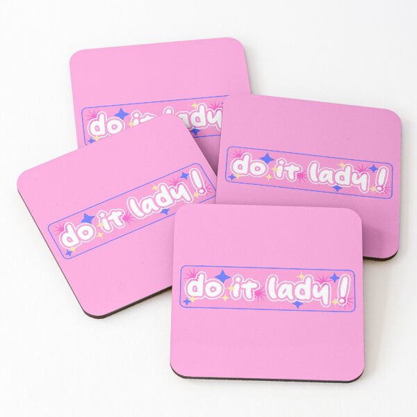 Item preview, do it lady (pink!)  designed and sold by PigeonPostings.