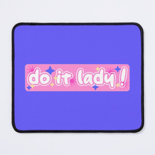 Item preview, do it lady (pink!) designed and sold by PigeonPostings.