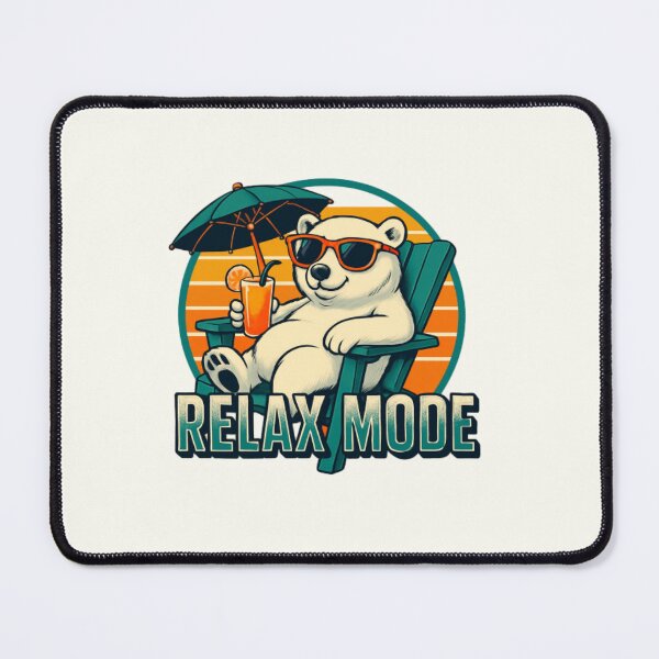 Item preview, Relax Mode Activated - Chill Vibes designed and sold by KhadijaBatool38.