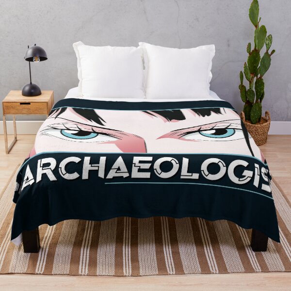 Item preview, Archaeologist Anime Eyes Japanese Cozy Anime Style designed and sold by Otakurypto.