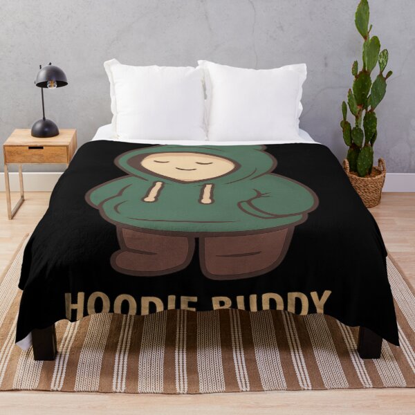 Item preview, Hoodie Buddy Sticker Cozy Chibi Character designed and sold by MysticArtisan.