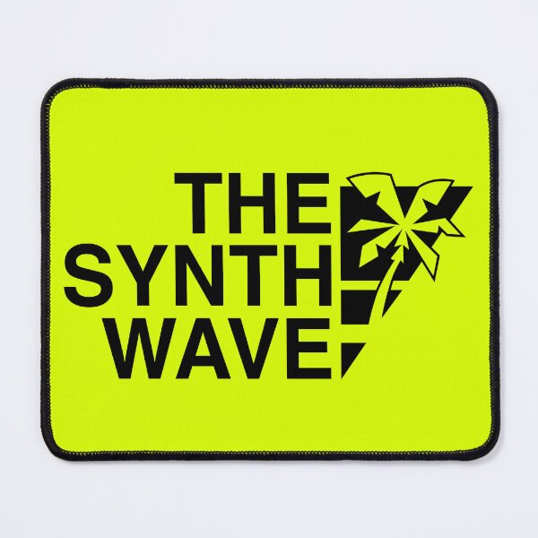 Item preview, The Synthwave Logo Brand Parody designed and sold by electrovista.