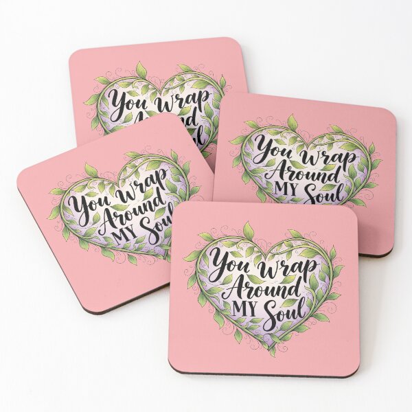 Item preview, You Wrap Around My Soul Botanical Heart designed and sold by Owcomm.