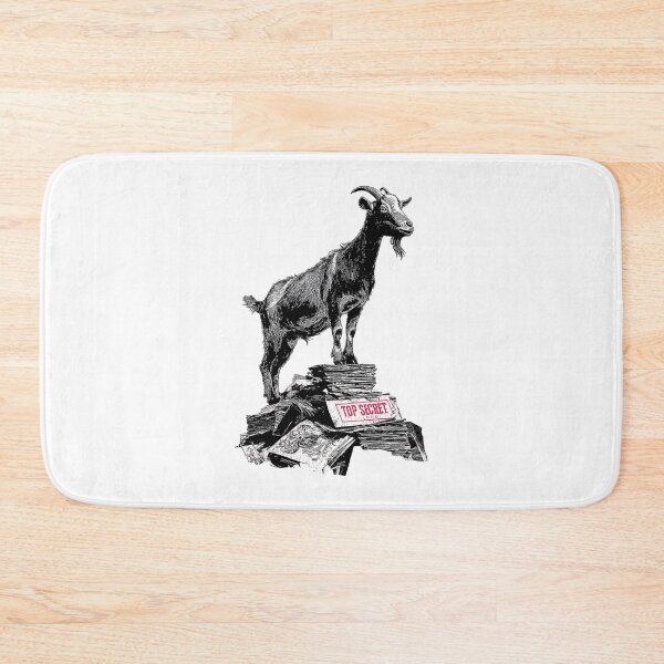 Item preview, Banksy Top Secret Goat - Guardian of Classified Info designed and sold by hamishby.