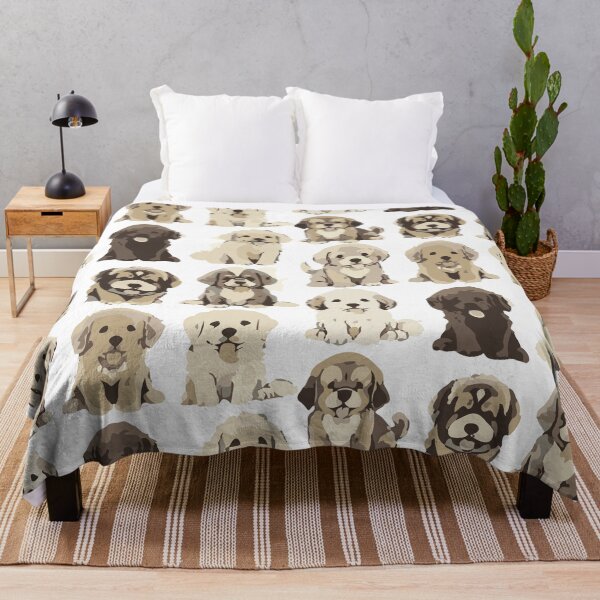 Item preview, Cute Puppies Kids, Puppy Dog Lover, Kid Pet Toddler, Natural Boho Toddler & Youth  designed and sold by DesignDenDo ⭐⭐⭐⭐⭐.