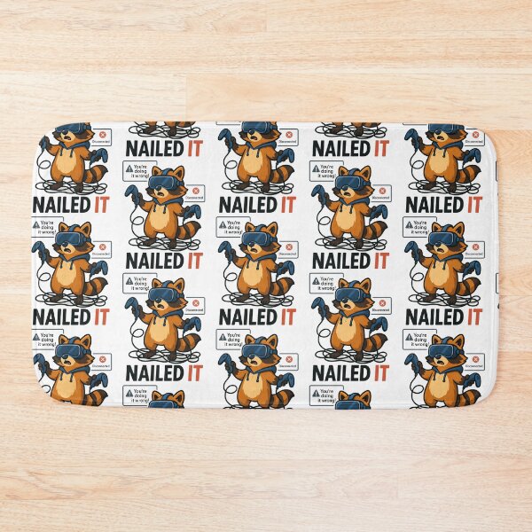 Item preview, Nailed It - VR Raccoon Chaos designed and sold by Taans-Creation.