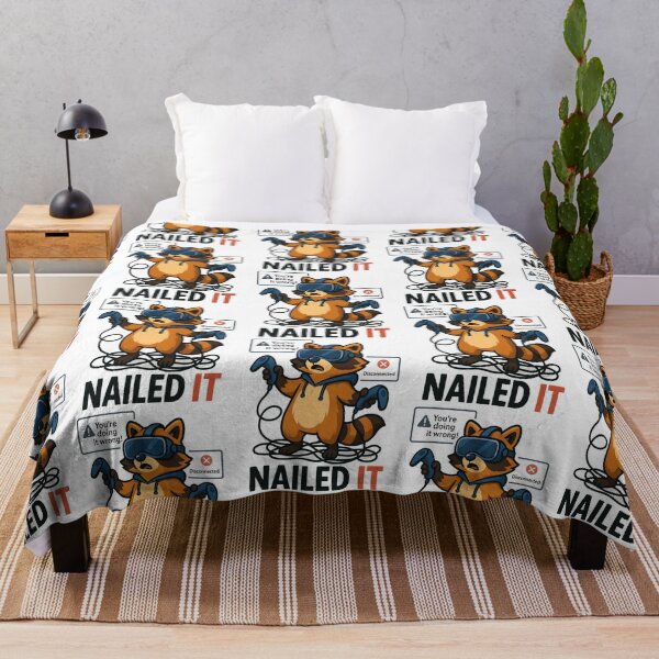 Item preview, Nailed It - VR Raccoon Chaos designed and sold by Taans-Creation.