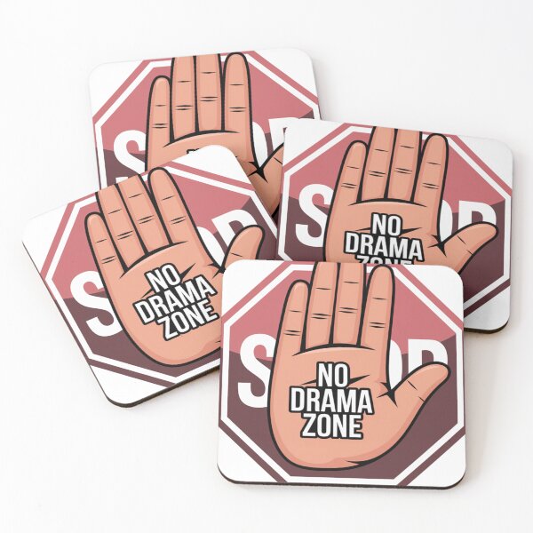 Item preview, No Drama Zone - Funny Silly Sayings designed and sold by WhimWiz.