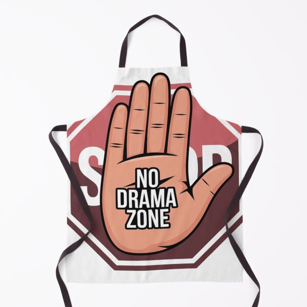 Item preview, No Drama Zone - Funny Silly Sayings designed and sold by WhimWiz.