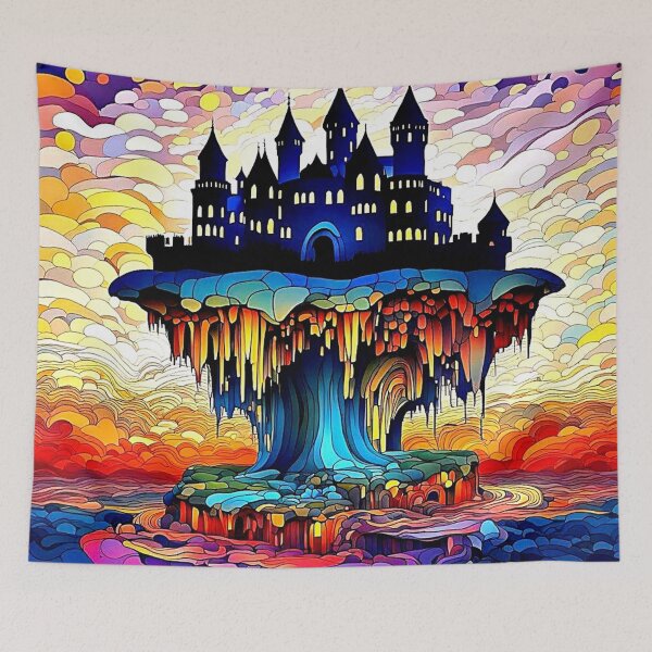 Item preview, Castle on Pinnacle 1 designed and sold by George Hutton Hunter.