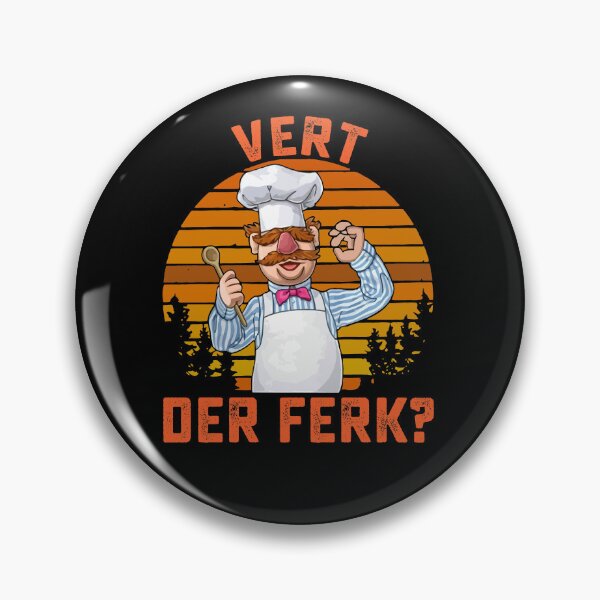 Item preview, The Swedish Chef | Funny Vert Der Verk? Funny gift designed and sold by RyanTee-Awesome.
