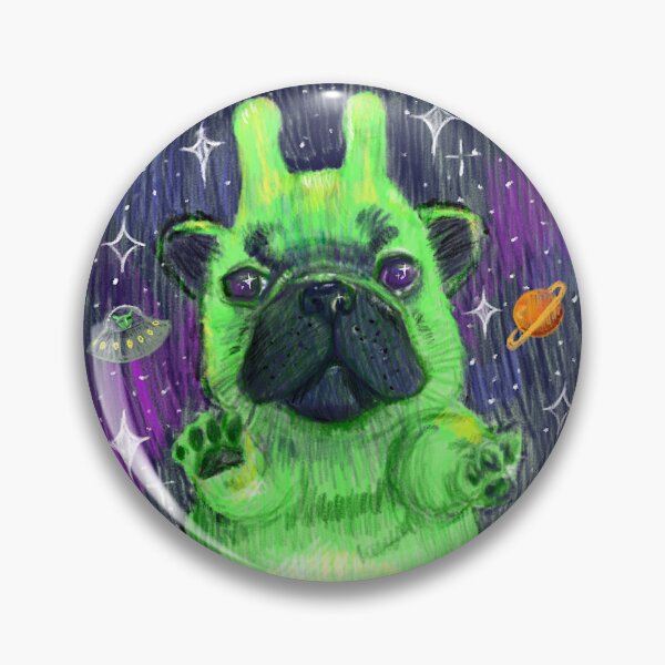 Item preview, Geeble Alien Dog Meme designed and sold by SwiftieStickers.