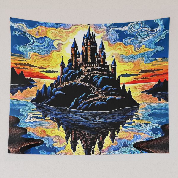 Item preview, Castle on Pinnacle 2 designed and sold by George Hutton Hunter.
