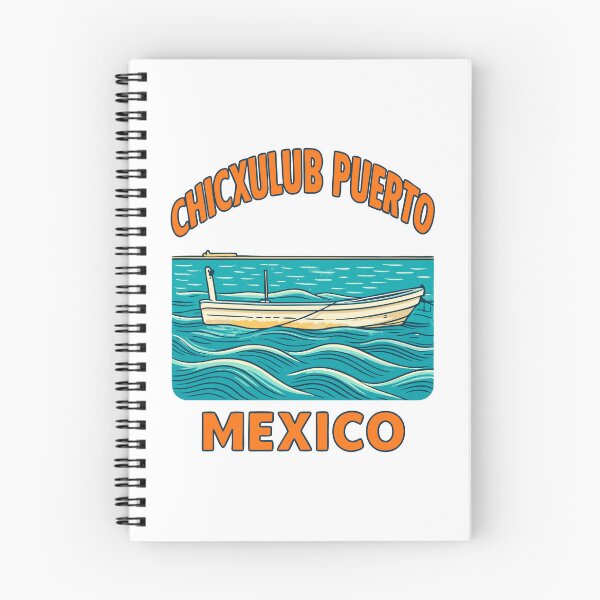 Item preview, Chicxulub Puerto – Mexico (with Orange Lettering) designed and sold by VelvetRoom.