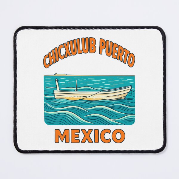 Item preview, Chicxulub Puerto – Mexico (with Orange Lettering) designed and sold by VelvetRoom.