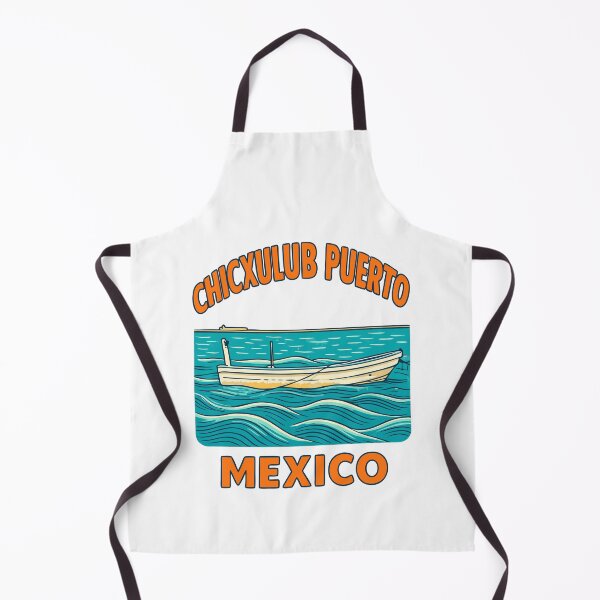 Item preview, Chicxulub Puerto – Mexico (with Orange Lettering) designed and sold by VelvetRoom.