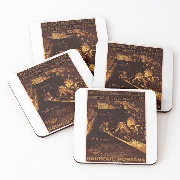 Item preview, Musselshell Valley Historical Museum designed and sold by MTDinoTrail.