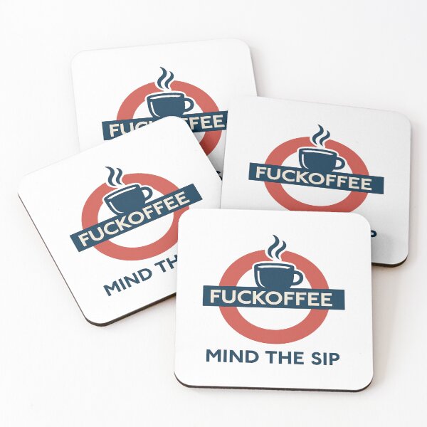 Item preview, Fuckoffee London: Mind the Sip – For the Caffeine Addict Who Loves Coffee designed and sold by Globalcitytees.