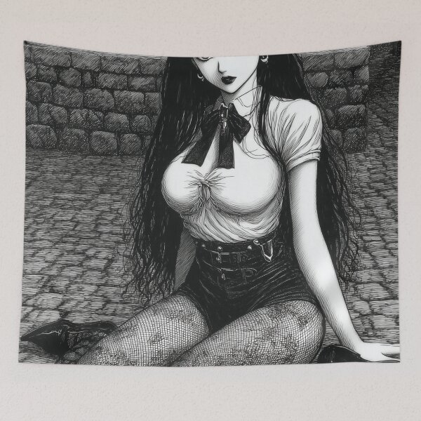 Item preview, Gothic Sailor Mars on Cobblestone designed and sold by pastel.moonwave.