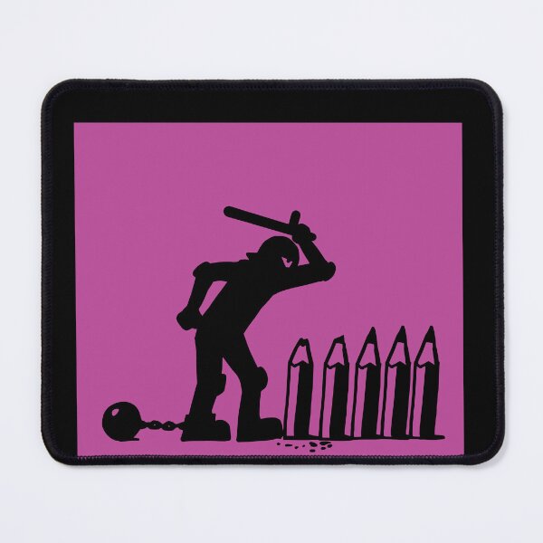 Item preview, Regime police attacking the knowledge symbolized by pencils designed and sold by duxpavlic.