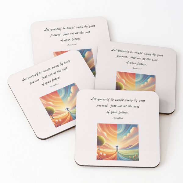 Item preview, Let Yourself Be Swept Away — Without Sacrificing Tomorrow designed and sold by AforistSoul.