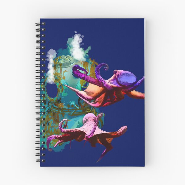 Item preview, Octopus Explorers designed and sold by the-grindilkin.