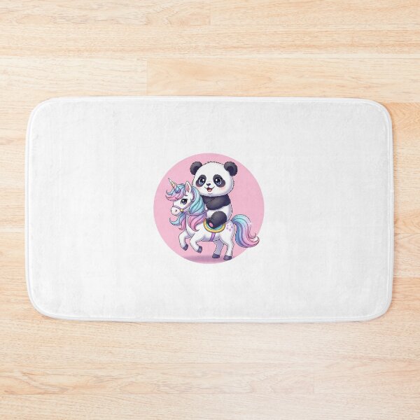 Item preview, Panda rides unicorn designed and sold by PanDooVibe.
