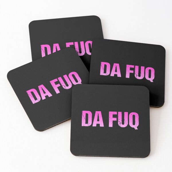 Item preview, Da Fuq in Pink designed and sold by Memes N Lore .