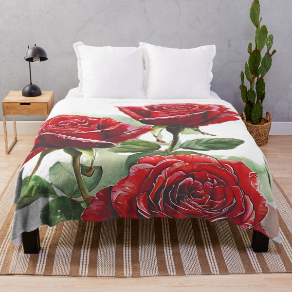 Item preview, Flower market with red rose - Classic T-Shirt designed and sold by BASFARFASHION.