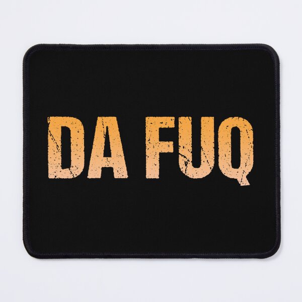 Item preview, Da Fuq in Orange designed and sold by Memes N Lore .
