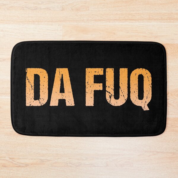 Item preview, Da Fuq in Orange designed and sold by Memes N Lore .
