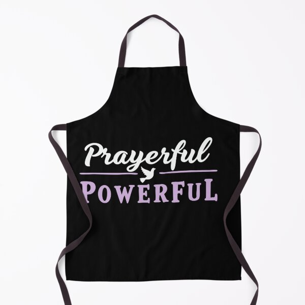 Item preview, Prayerful Powerful — Bold Faith & Strength Statement Design designed and sold by Dreambytes.