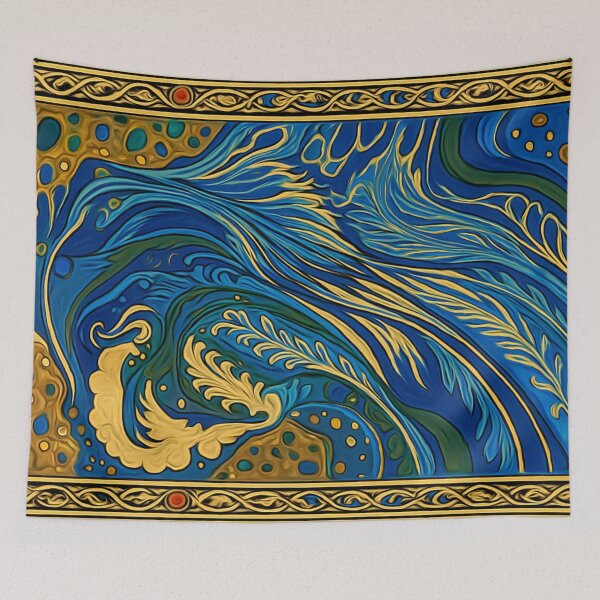Item preview, Fairy tale of the underwater kingdom (1) designed and sold by FluidArtByLK.