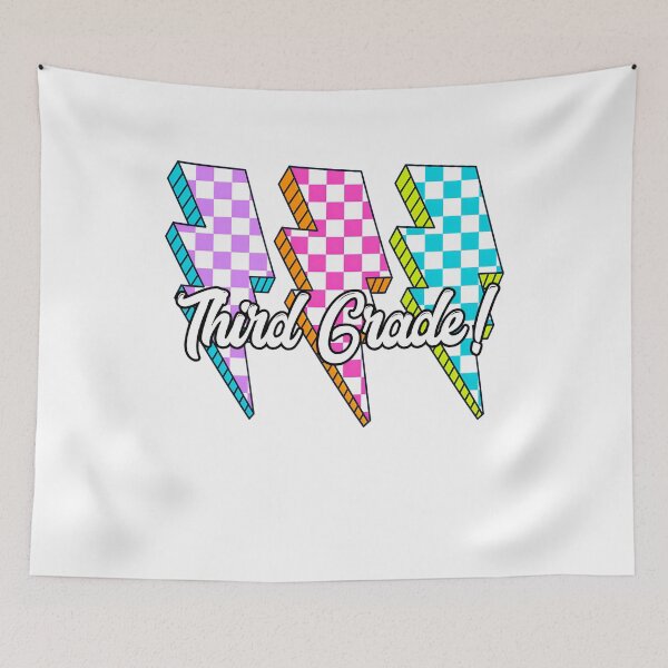 Item preview, Third Grade Lightning Bolt Bright Colorful Back To School Cool Student Design designed and sold by tigger shop.