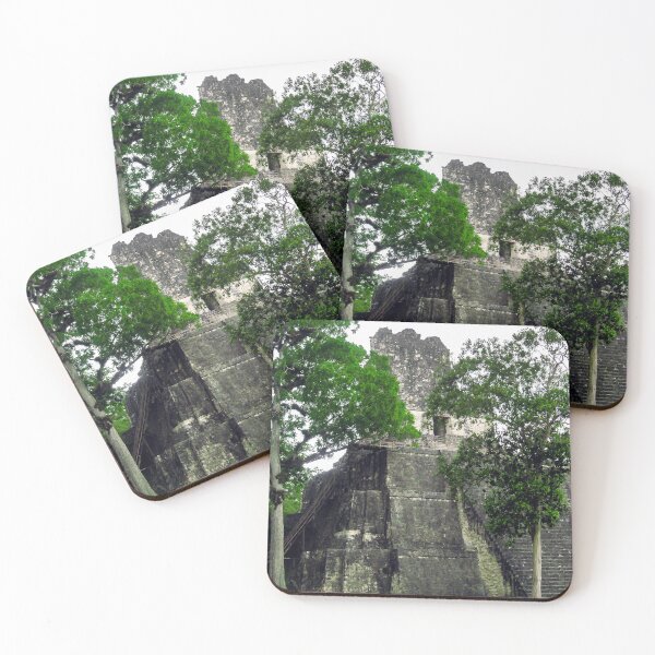 Item preview, Ancient Mayan Pyramid in Tikal, Guatemala designed and sold by heatherfriedman.