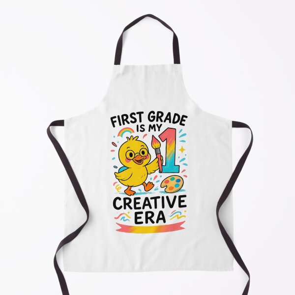 Item preview, First Grade Is My Creative Era Colorful Duck Art Back To School Design designed and sold by tigger shop.