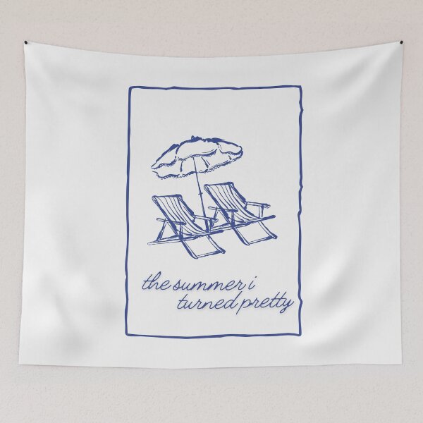 Item preview, the summer i turned pretty beach chairs coastal designed and sold by amyshira7.