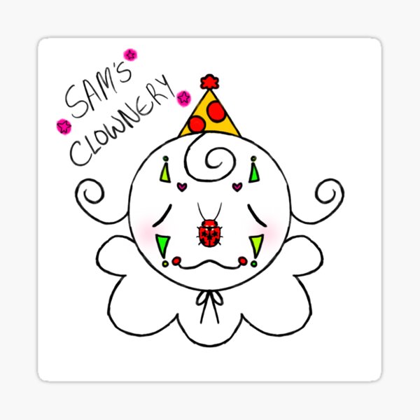 Item preview, Sam’s clownery logo! designed and sold by SamsCl0wnery.