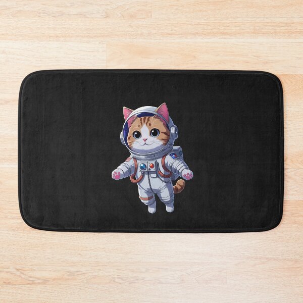 Item preview, Astronaut Cat Floating in Space – Planet Explorer Design designed and sold by ColorSplash123.
