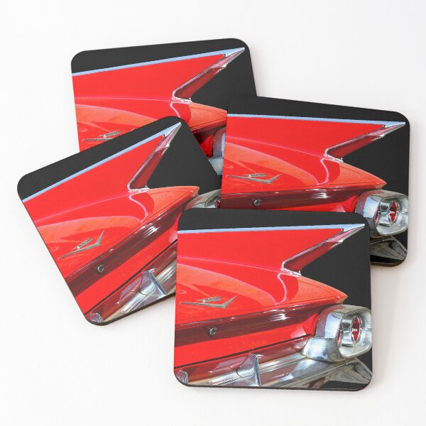 Item preview, 1961 Cadillac Coupe DeVille Tailfin designed and sold by Peter Kraaibeek | Generative Designs and Car Art.